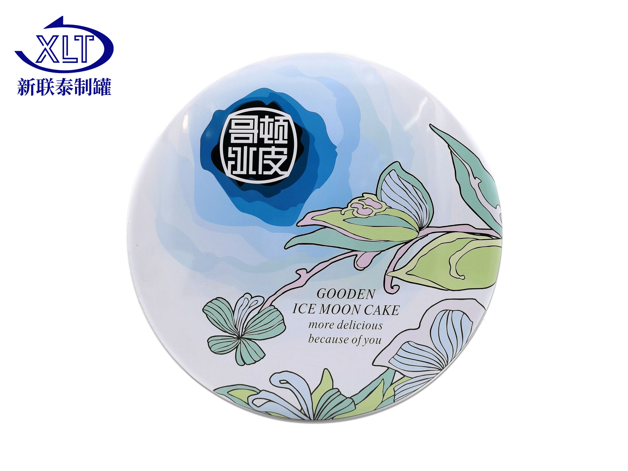 食品包装-冰皮月饼圆罐包装